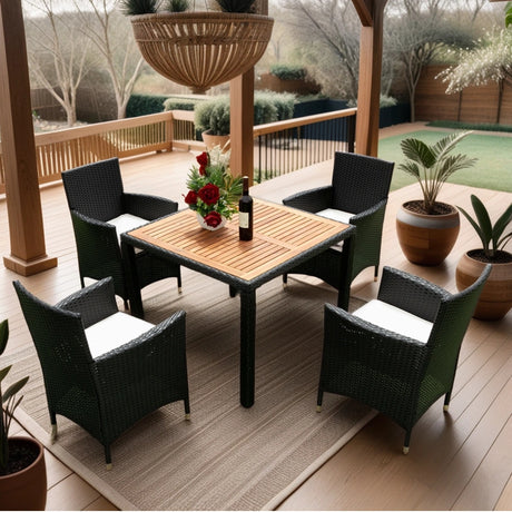 Meridian-5-Piece-Modern-Outdoor-Rattan-Dining-Set-Outdoor-Dining-Sets