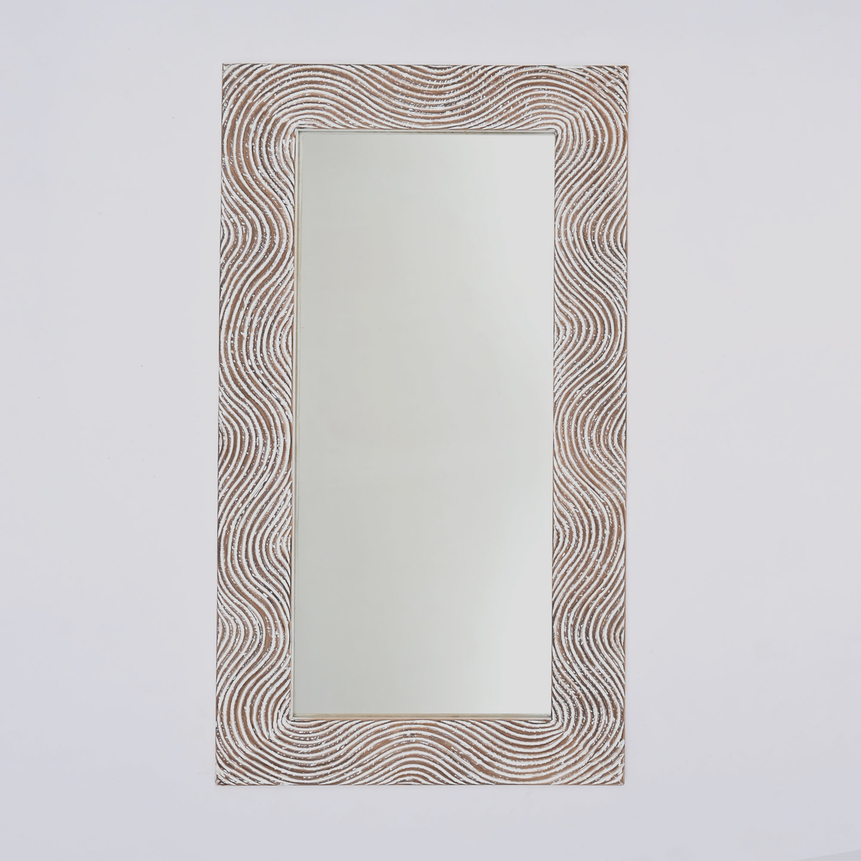 Oversized 36” x 72” Hand-Finished Wall Mirror