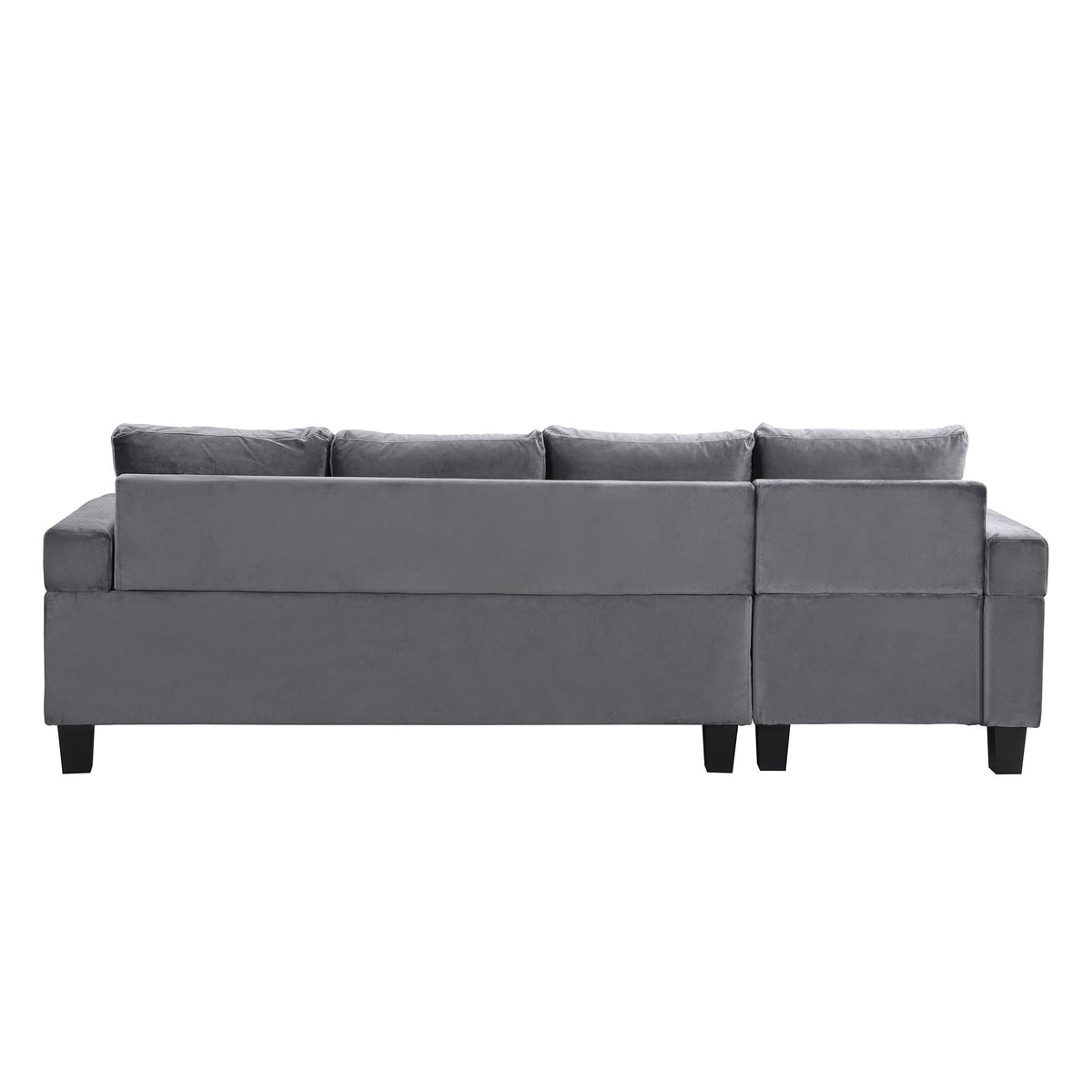 Modern Sectional Sofa Set With L Shape Chaise Lounge And Storage