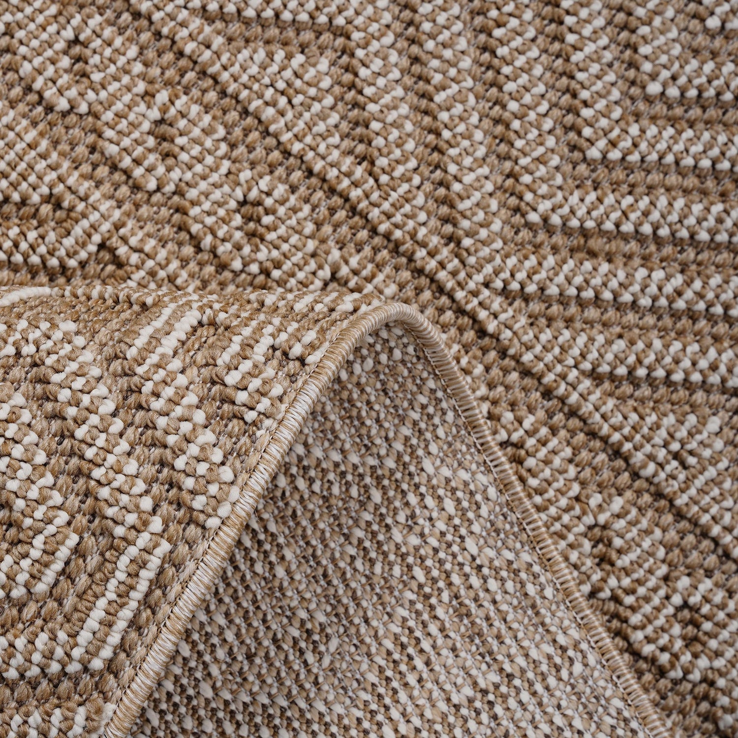 NAAR Guros Collection Geometric Indoor/Outdoor Area Rug