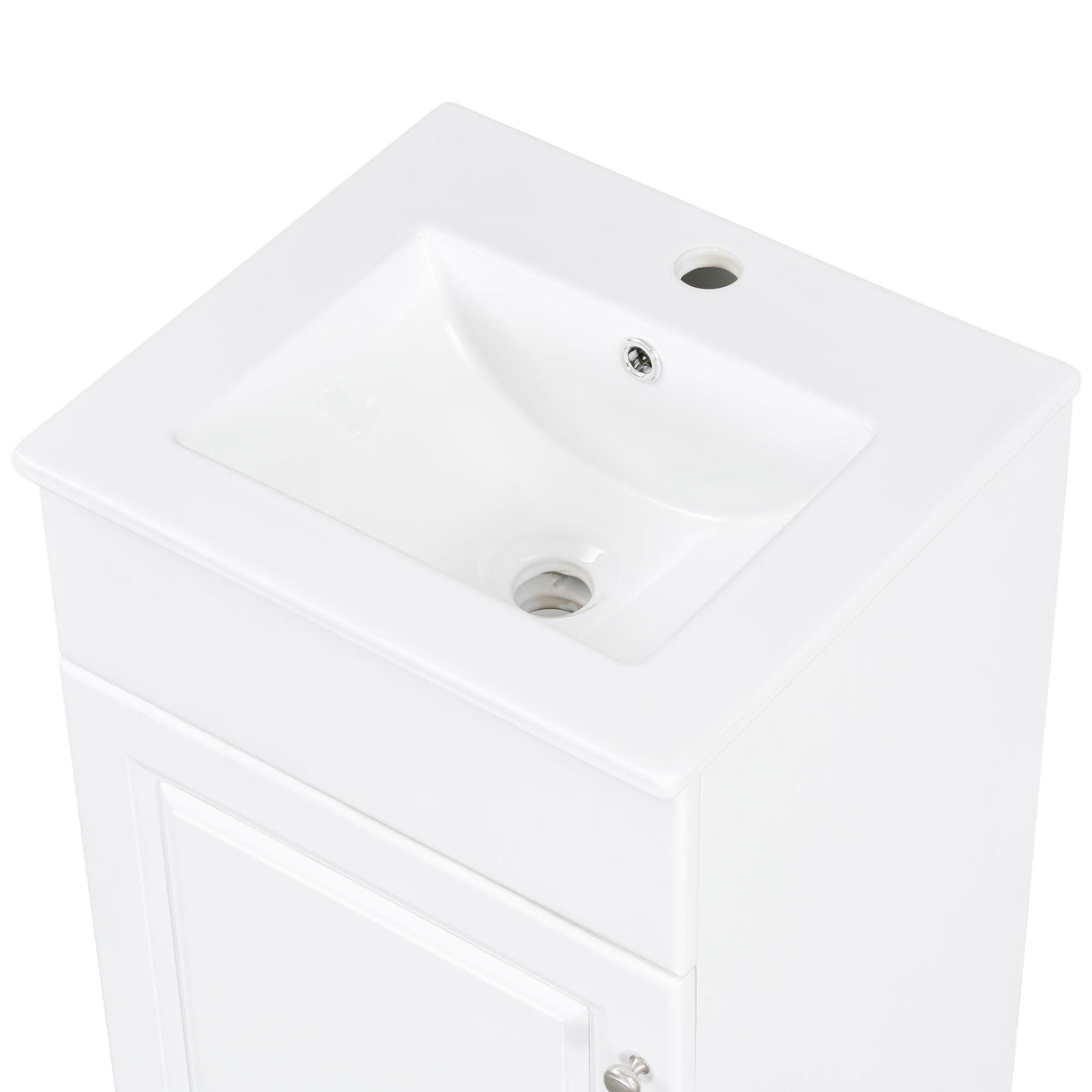 Bathroom Vanity With Sink, Cabinet With Adjustable Shelf