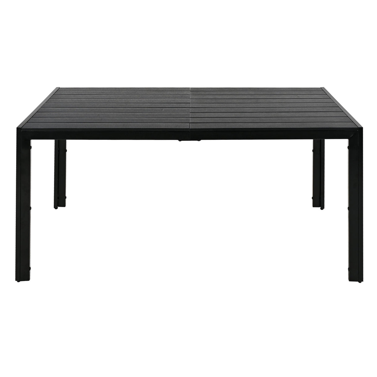 6-Person Modern Steel Outdoor Dining Set