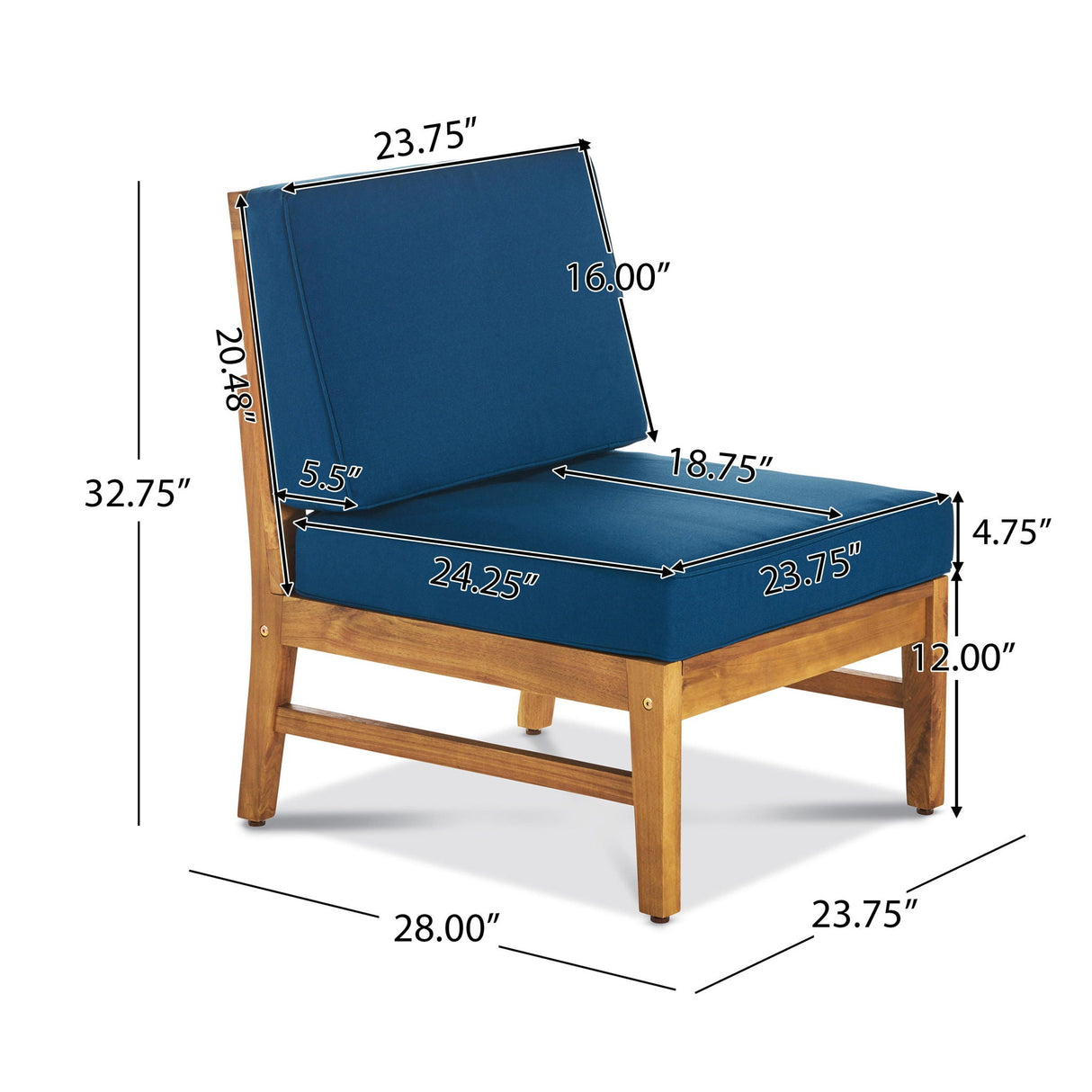 Perla - 5 Pieces Sofa Set