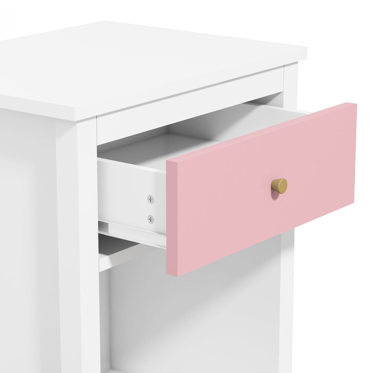 Nightstand With 1 Drawer 1 Shelf
