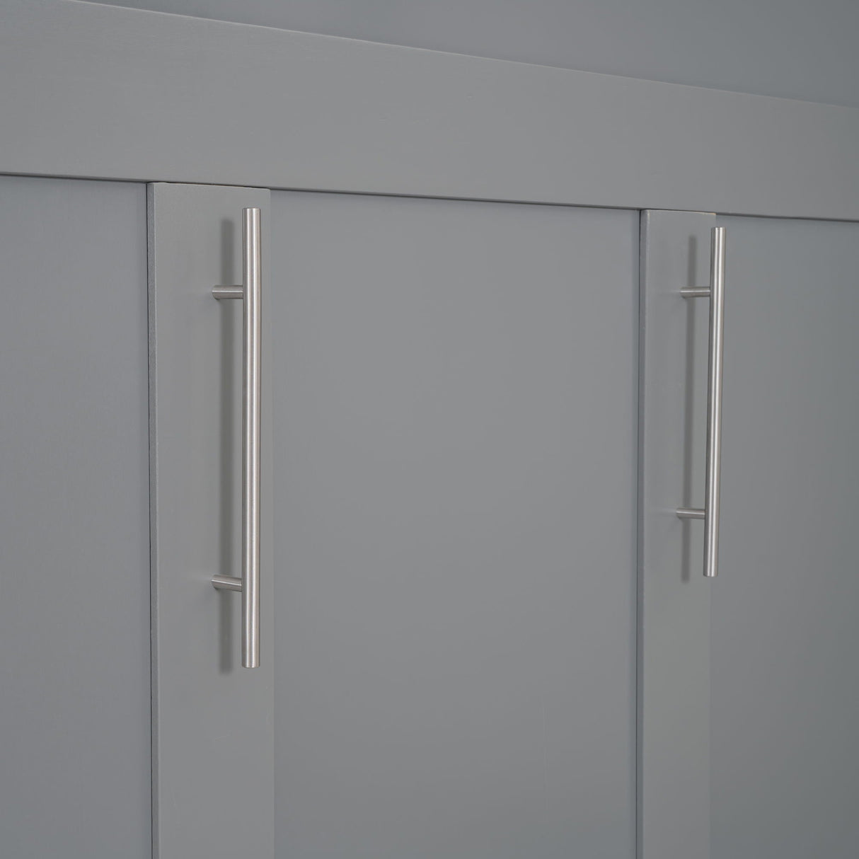 Murphy Wall Bed With LED Lights, Shelves And Drawers