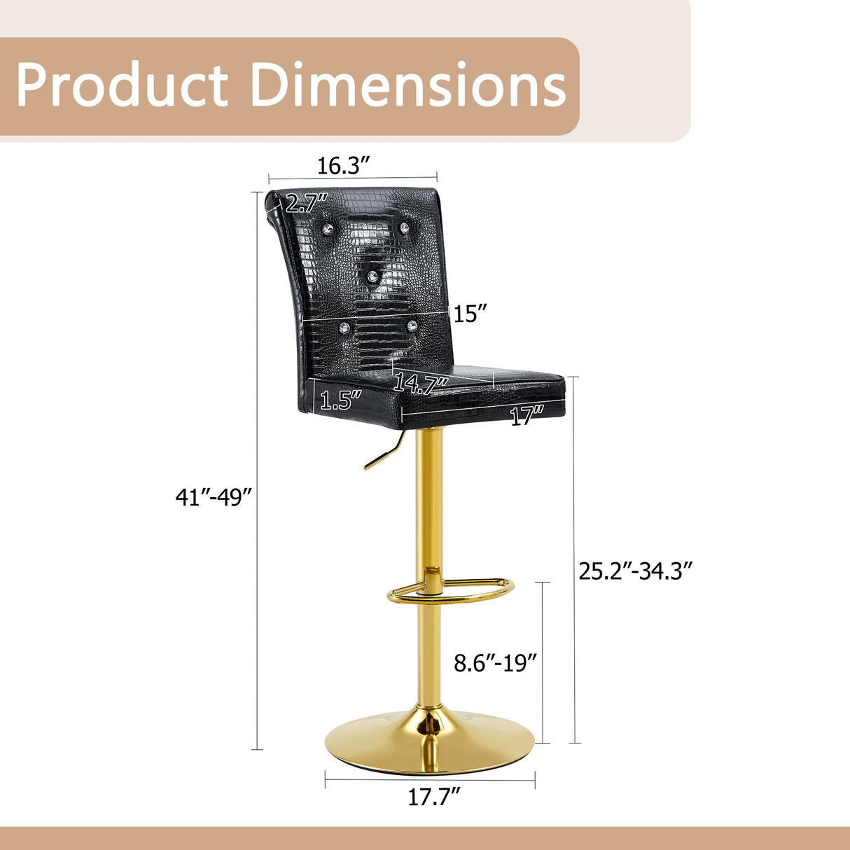 Lift Chairs, Dining Room Seating (Set of 2)