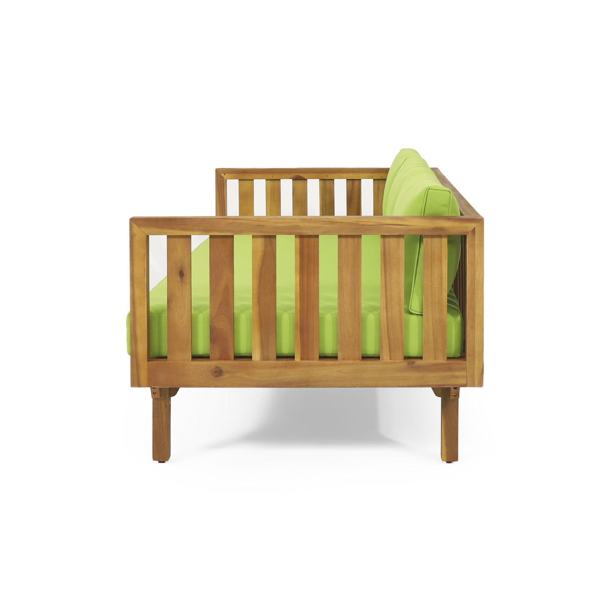 Claremont 3 Seater Daybed Teak Acacia Wood Water Resistant Cushions