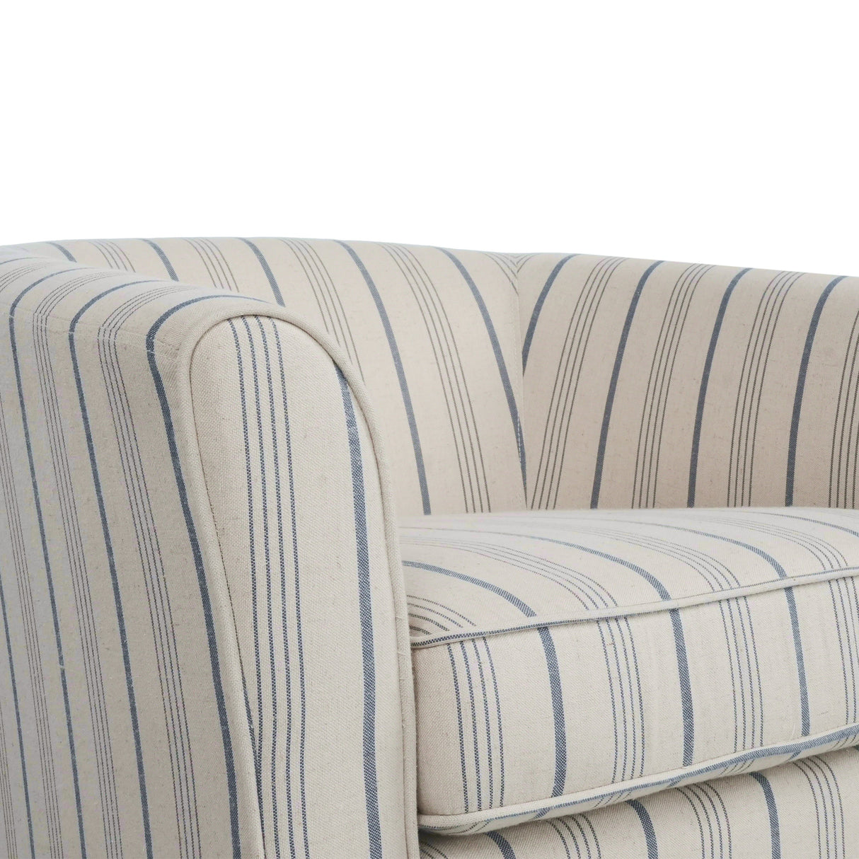 Zeniqua 27' Upholstered Swivel Chair with Loose CoverMulti