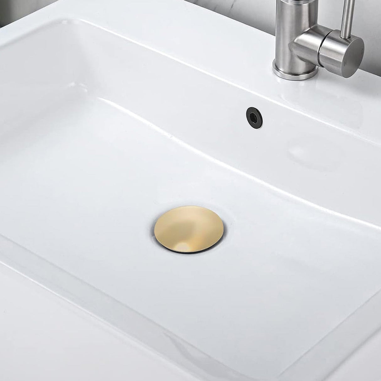 Bathroom Sink Drain with Overflow