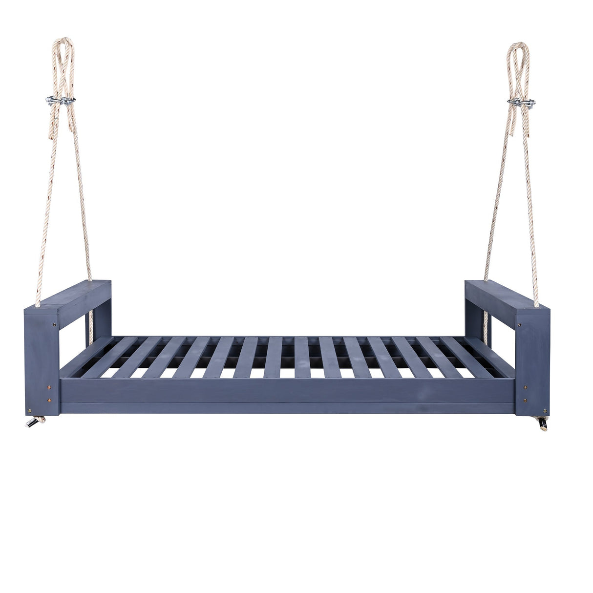 Twin Size Porch Swing Bed SeatingGray