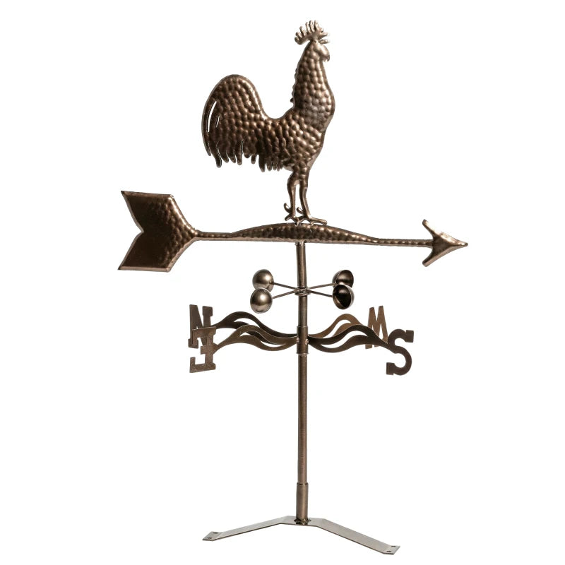 Roof Mount Wind Direction Indicator - Classic Rooster Weathervane