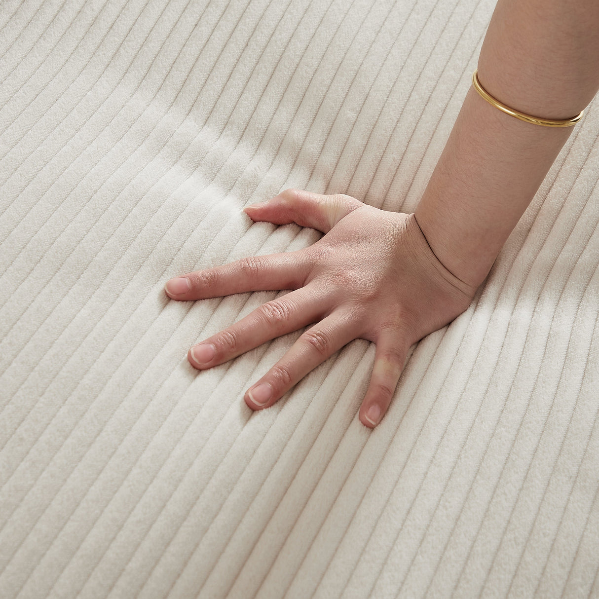 Large Modern Corduroy Sofa Can Be Freely Combined