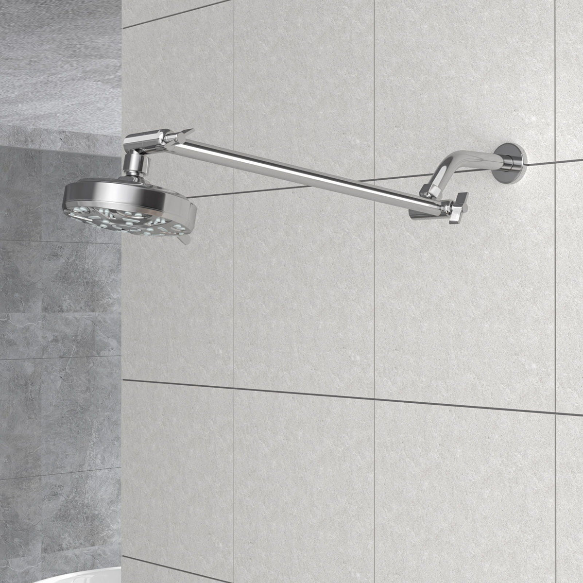 Sleek Design Stainless Steel Shower Arm Extension