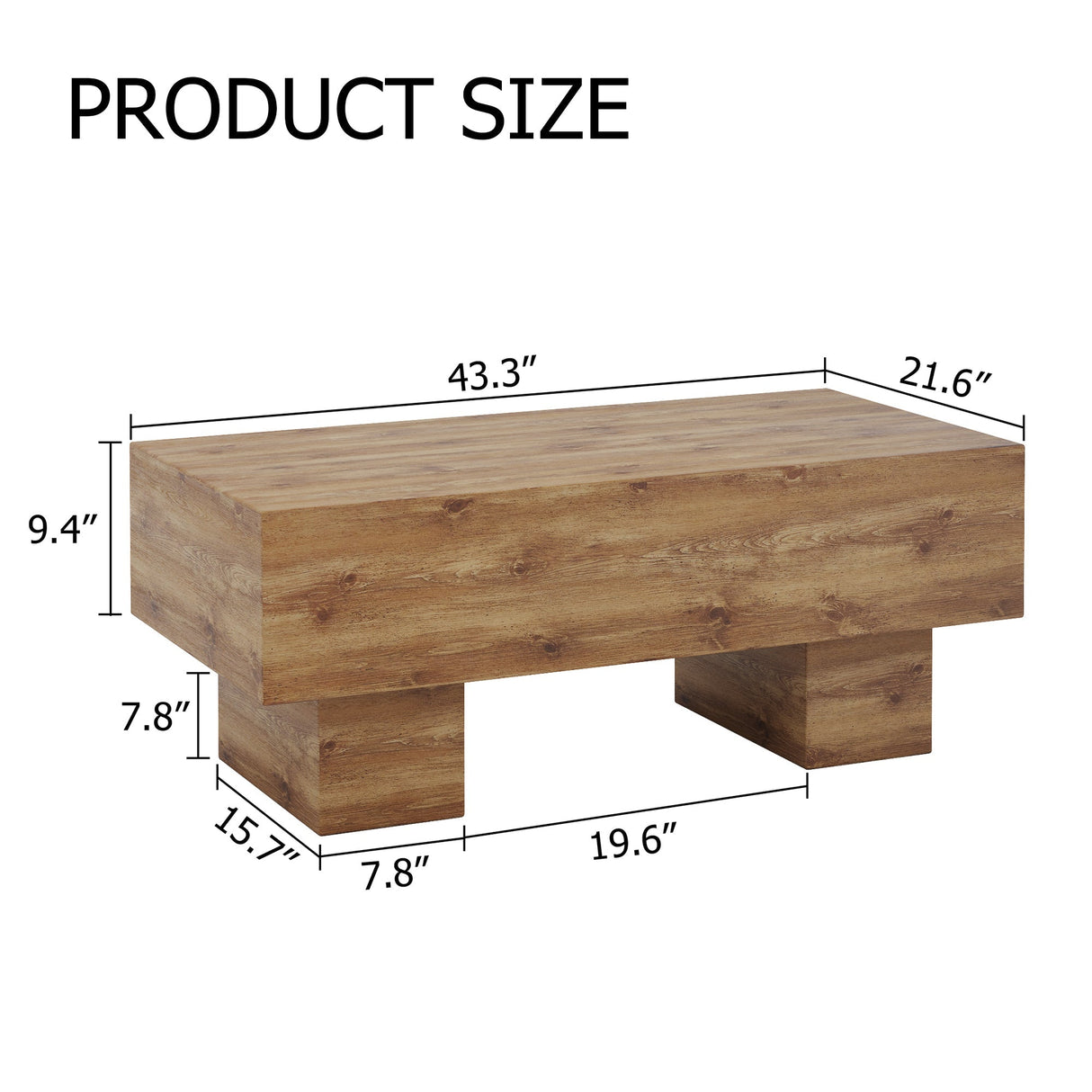 Modern Rectangular Coffee Table