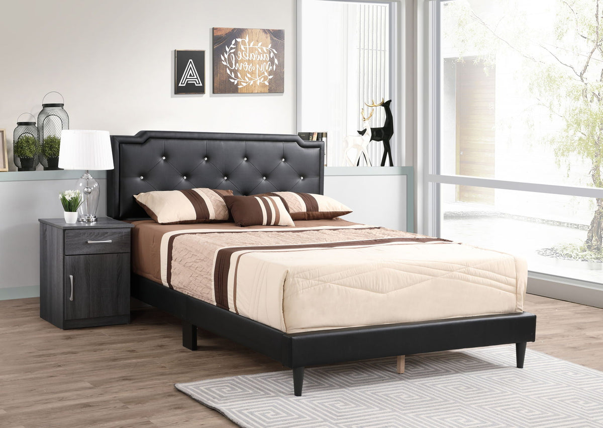 Button Tufted Bed Charming For Cozy Spaces