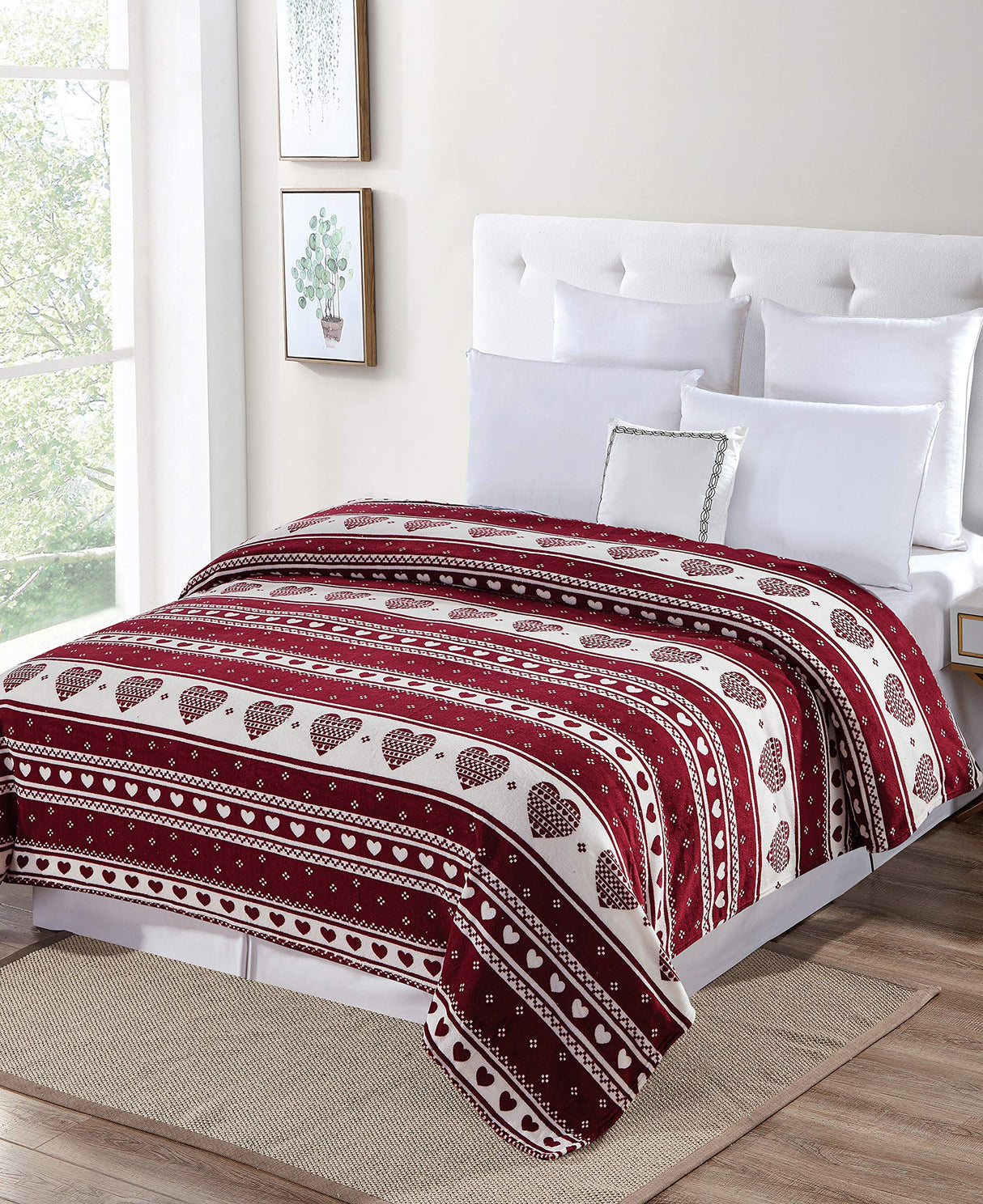 Faith, Hope, Love Home Decor Velvet Touch Microplush Throw Blanket