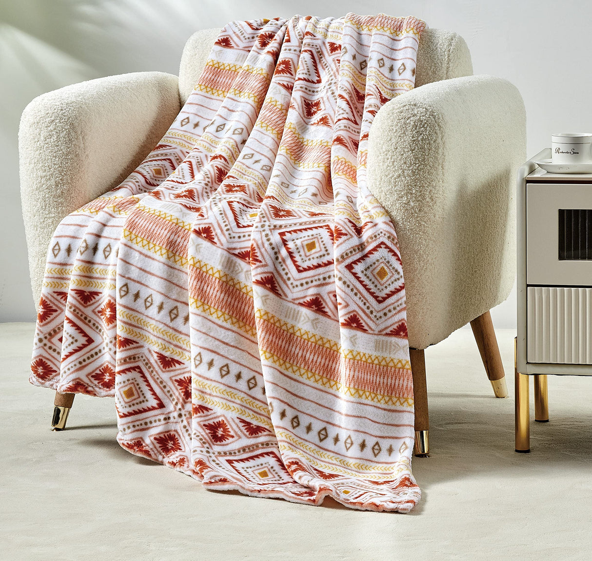 Faith, Hope, Love Home Decor Ultra Lush Printed Throw Blanket