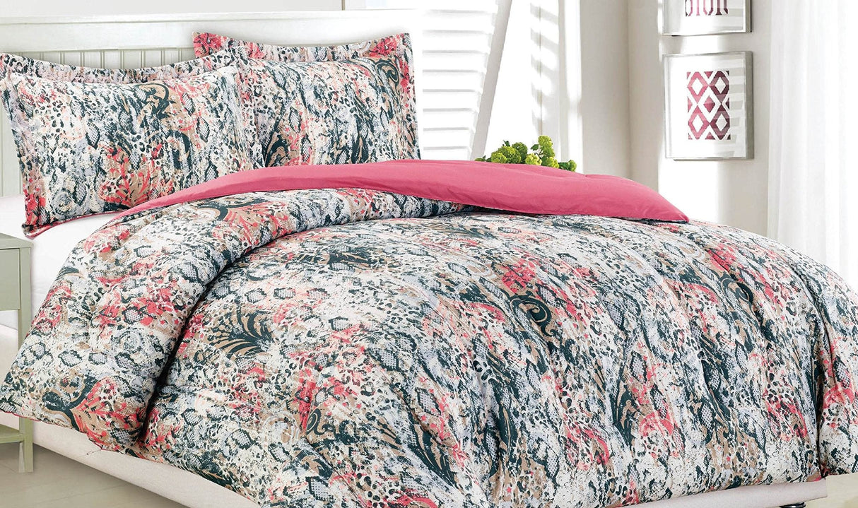 Faith, Hope, Love Home Decor Ultra Soft 3 Piece Full/Queen Size Reversible Comforter Set