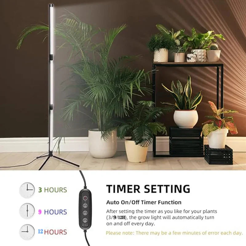 Full Spectrum LED Grow Light for Indoor Plants Flowers Seedlings Succulents