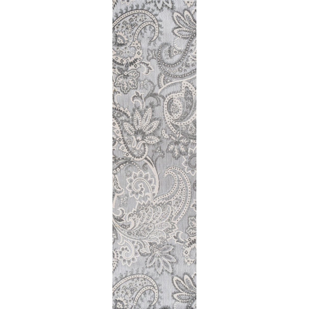 Gordes Paisley High-Low Indoor/Outdoor Runner Rug