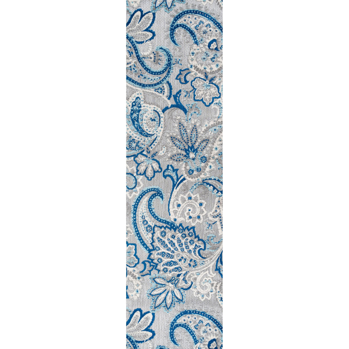 Gordes Paisley High-Low Indoor/Outdoor Runner Rug