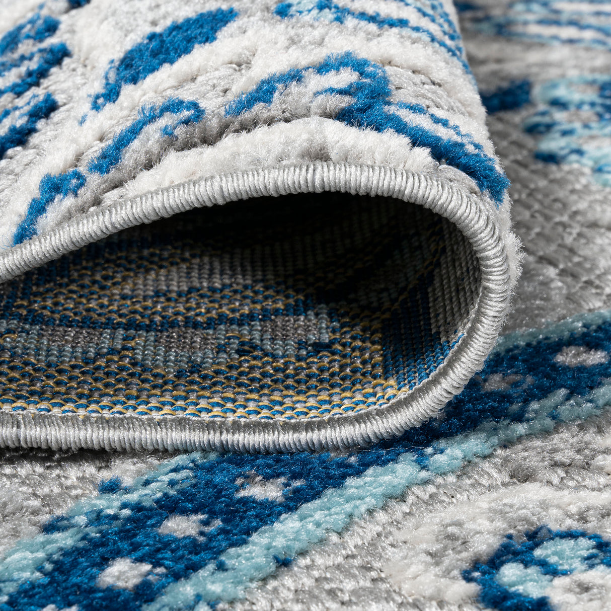Gordes Paisley High-Low Indoor/Outdoor Runner Rug