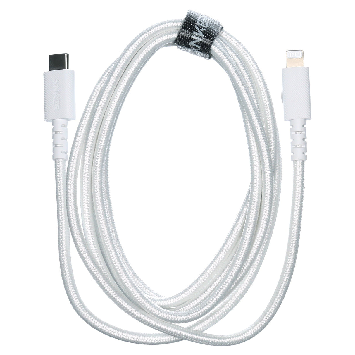 Anker PowerLine Select + USB-C Cable with Lightning Connector 6ft, Apple MFi Certified - White
