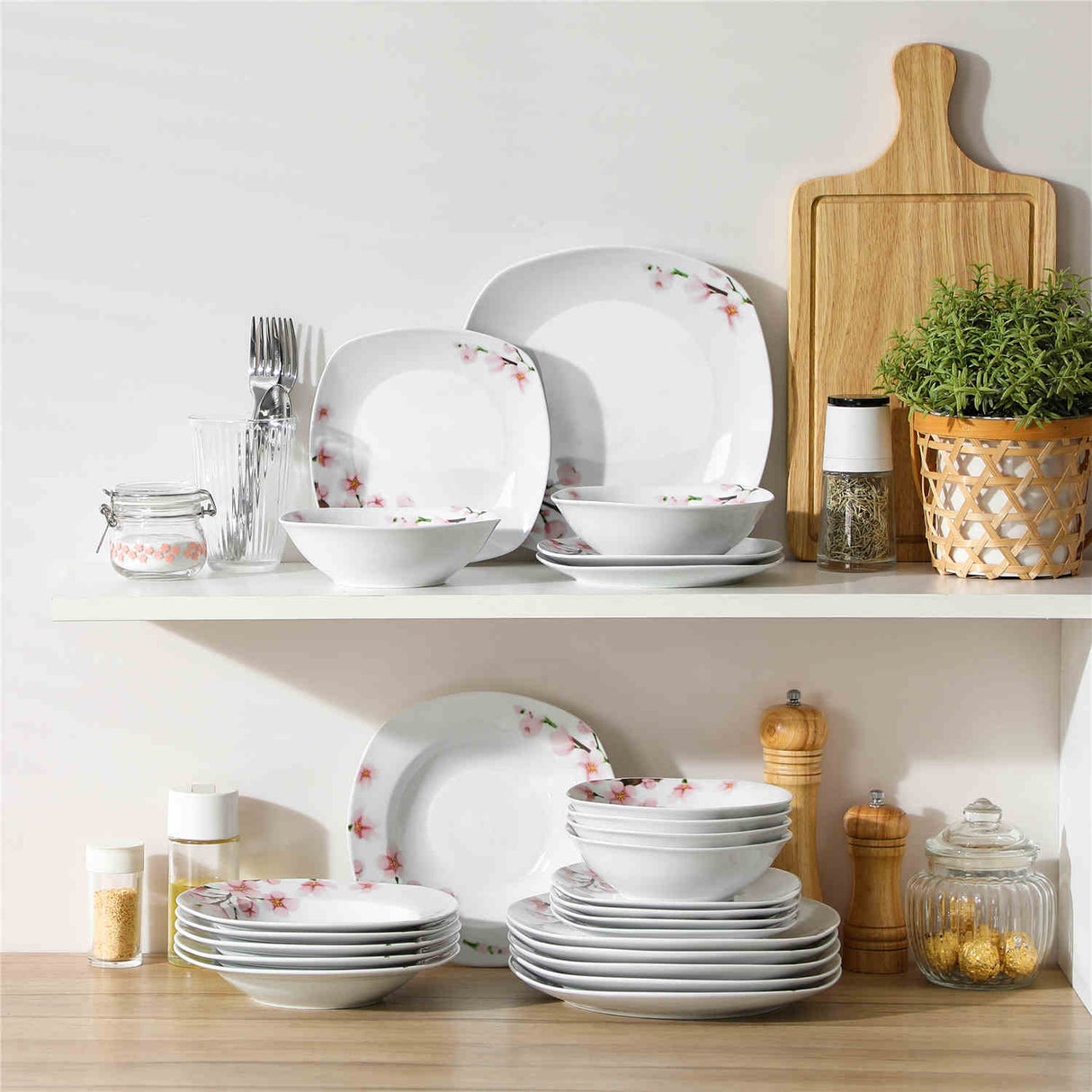 Annie 24 Piece Dinnerware Set for 6