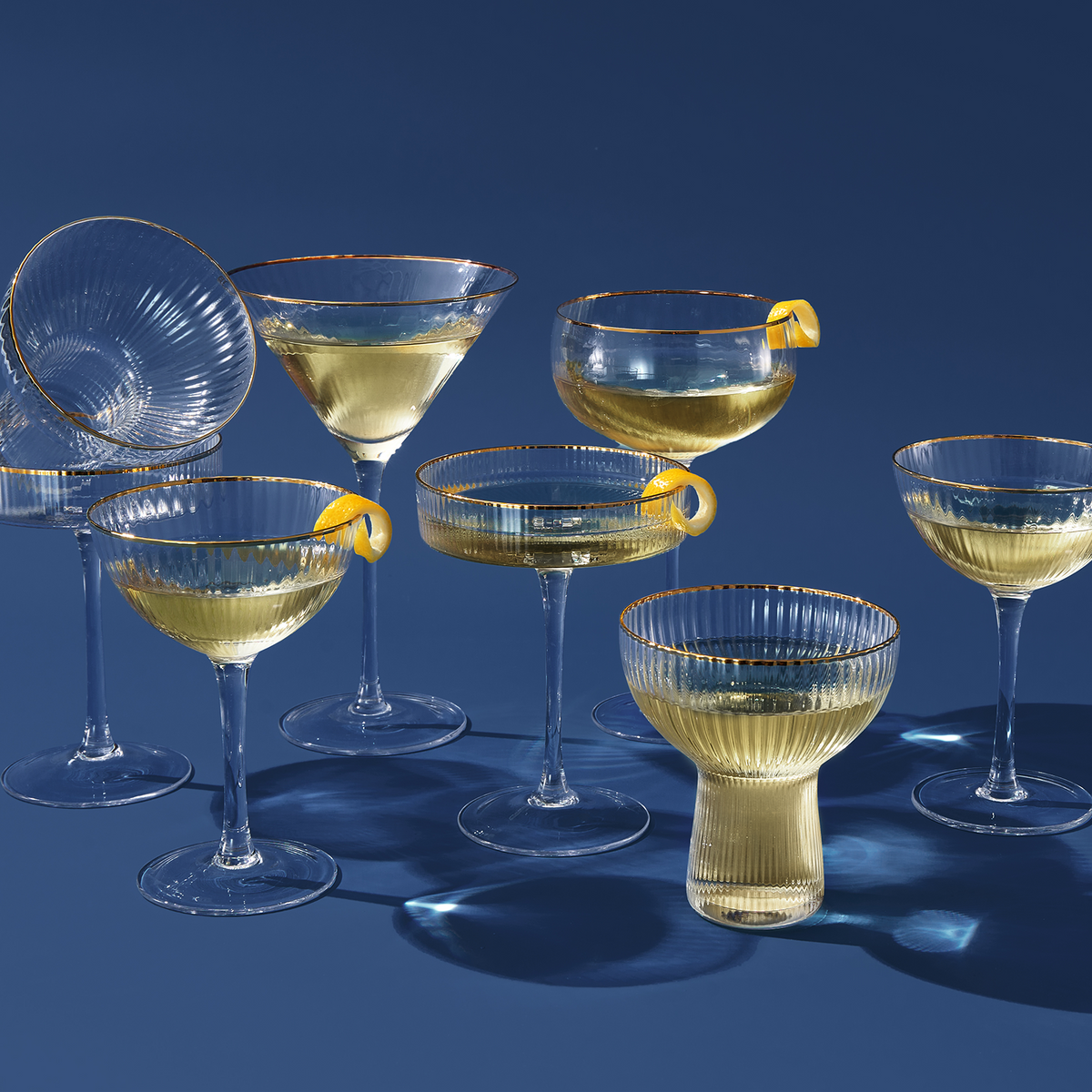 Aurelia Margarita Cocktail Glassware, Set of 2
