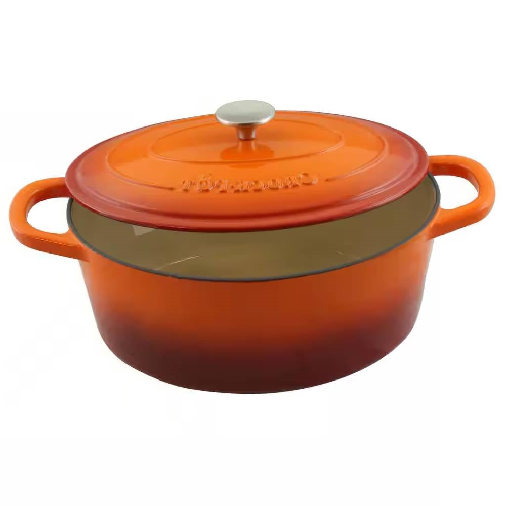 Orange-Red-Sunbust-7-Quart-Enameled-Cast-Iron-Dutch-Oven-with-Lid-Kitchen->-Cookware-Sets