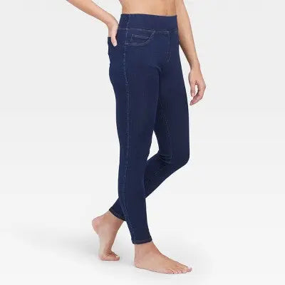ASSETS by SPANX Womens Plus Regular Classic Fit Ankle Skinny Jeans Lightweight