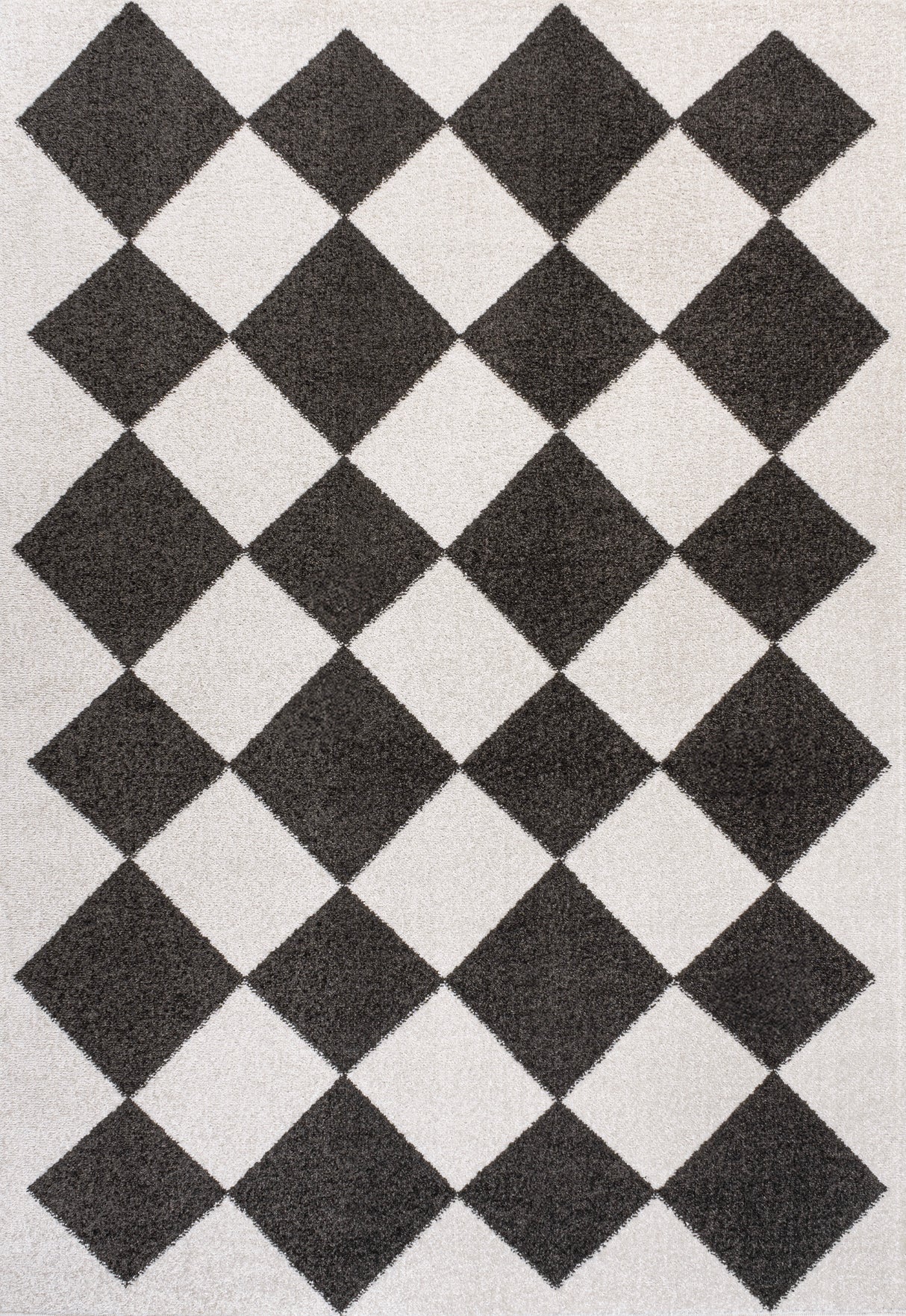 Draper Classic Geometric Diamond Pattern Area Rug