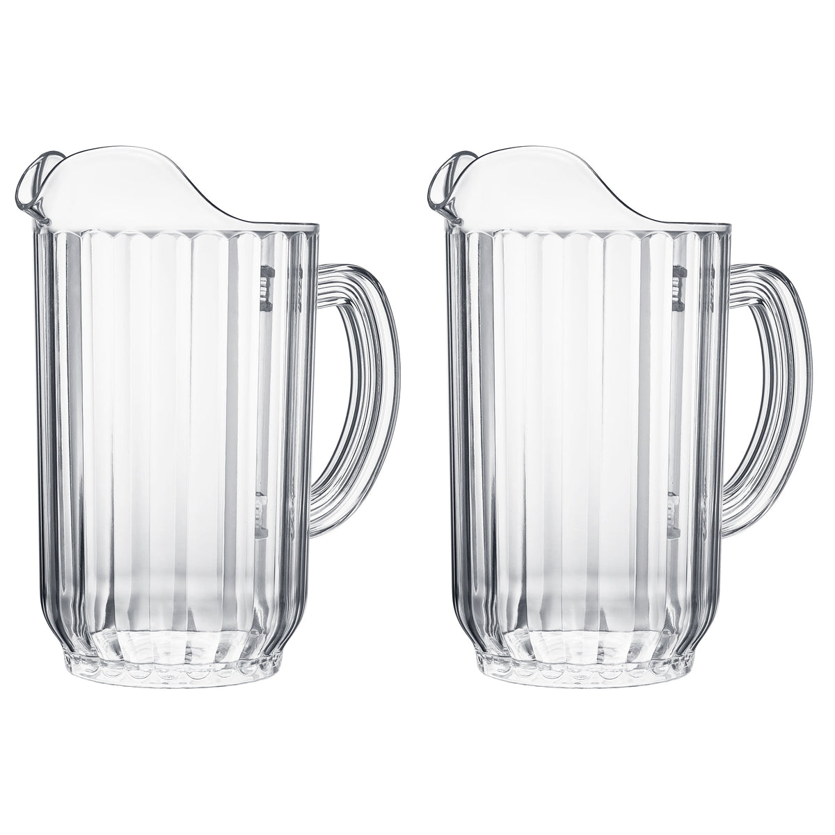 Barcelona Acrylic Beer Pitcher, Set of 2