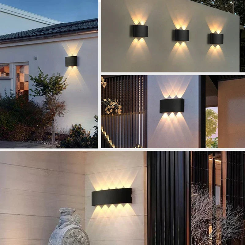 Waterproof LED Wall Light – 8W 12W Aluminum IP65 Lamp for Outdoor & Indoor Use