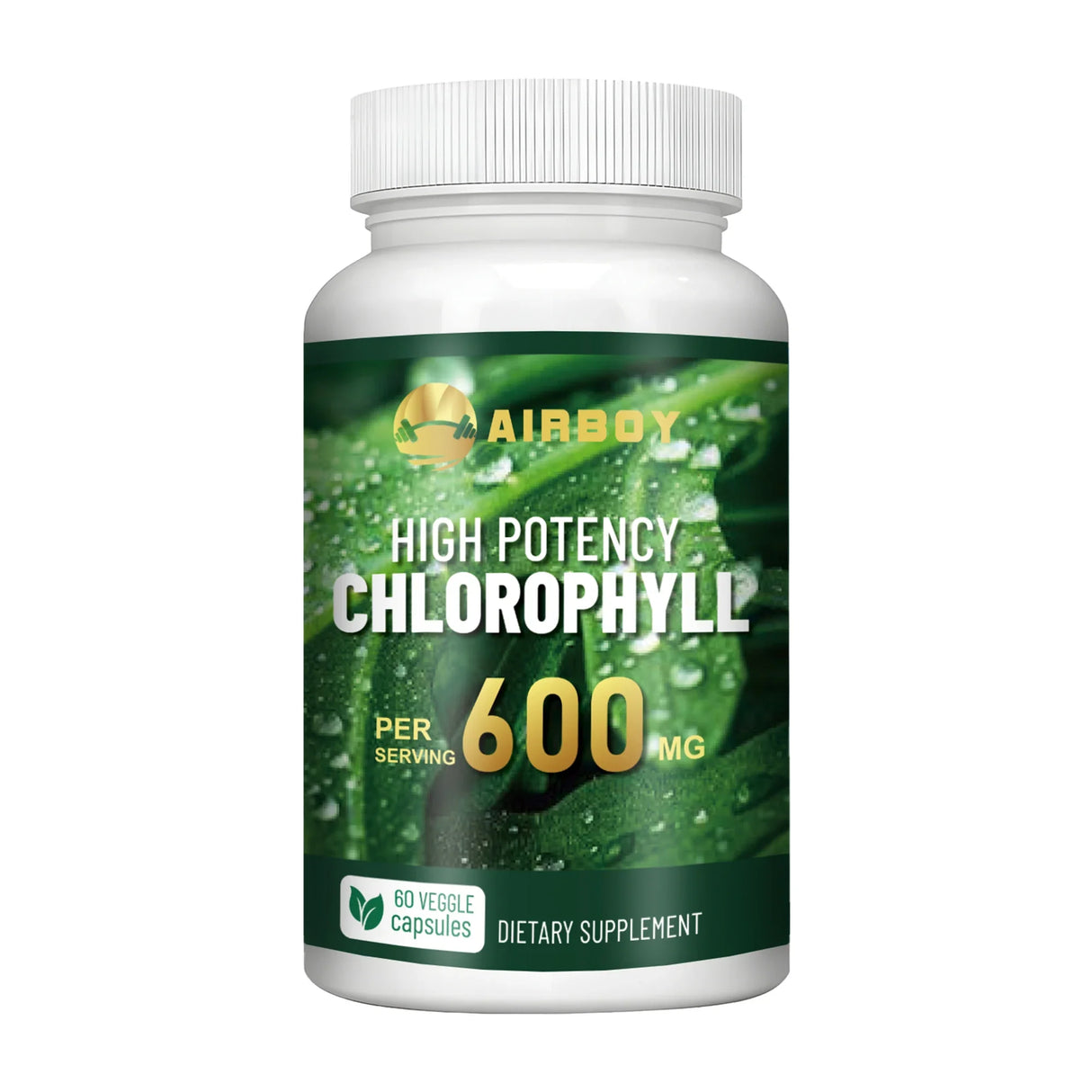 Chlorophyll Supplement 600mg - 60 Capsules