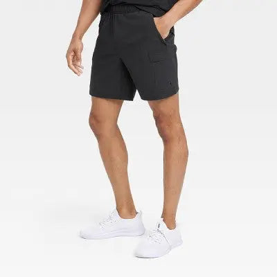 All In Motion Men's Cargo Shorts 7" Inseam Quick Dry UPF 50+