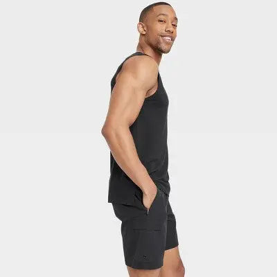 All In Motion Men's Cargo Shorts 7" Inseam Quick Dry UPF 50+