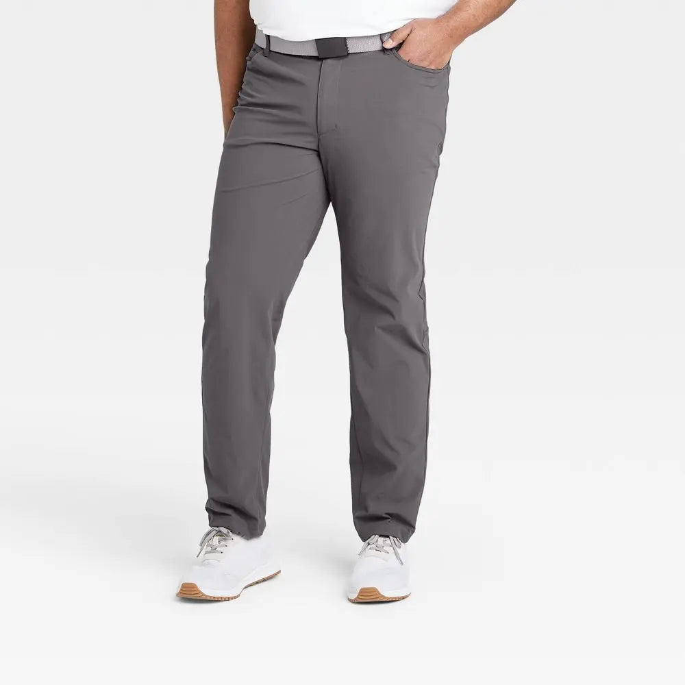 All In Motion Men's Golf Pants Straight Casual Fit UPF 50+