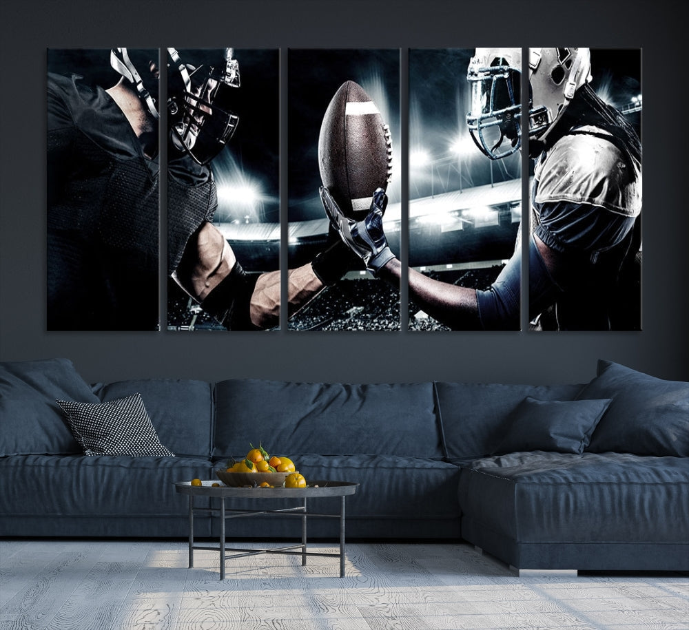 American Football Wall Art Canvas Print