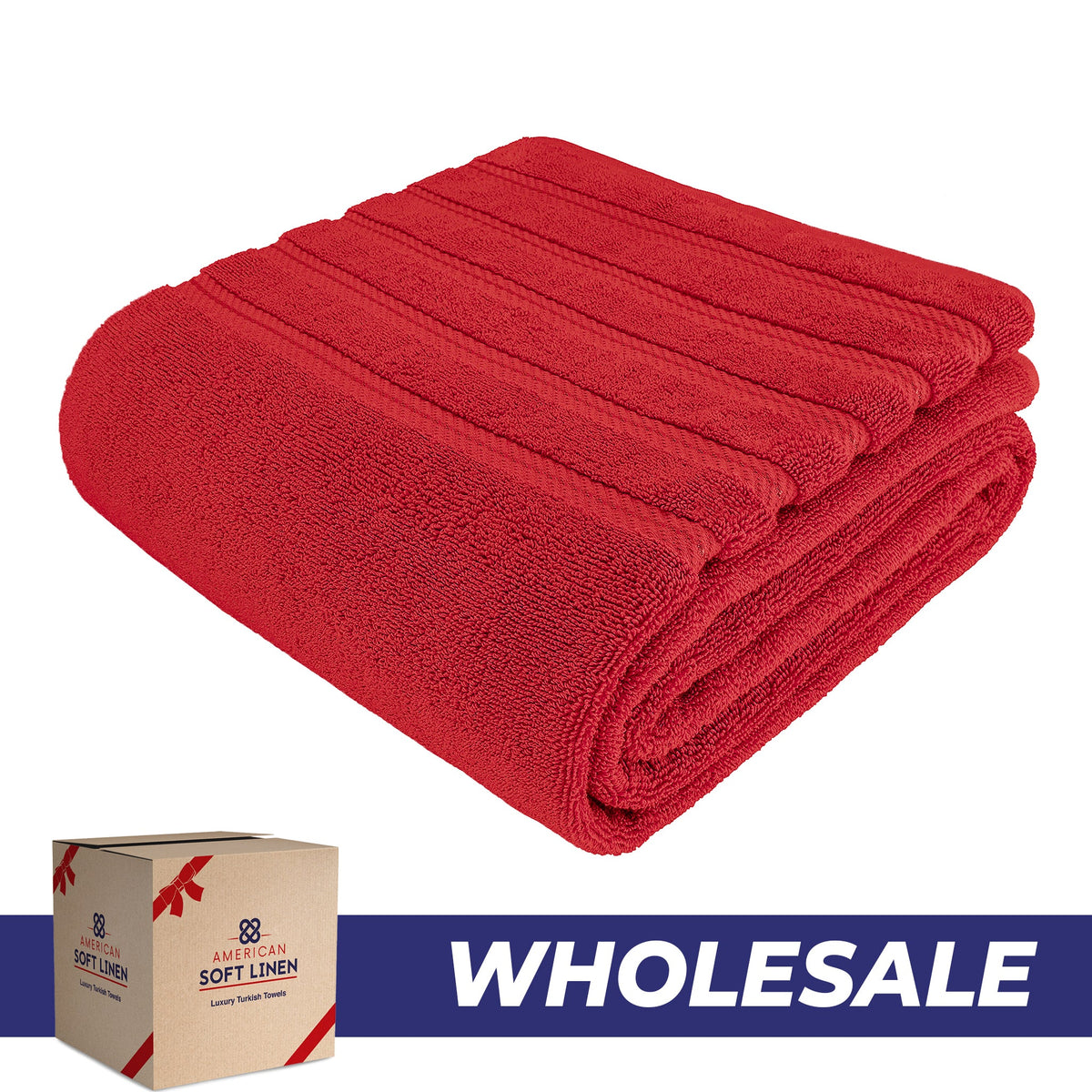 American Soft Linen 35x70 Cotton Bath Sheets – Jumbo, Soft & Absorbent Hotel-Quality Towels