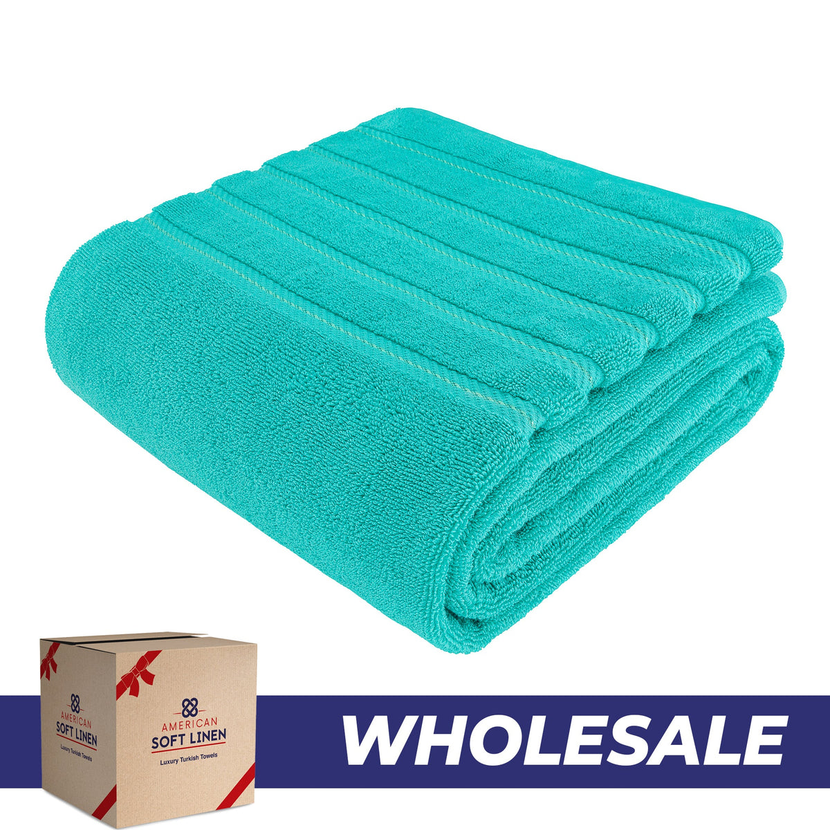 American Soft Linen 35x70 Cotton Bath Sheets – Jumbo, Soft & Absorbent Hotel-Quality Towels