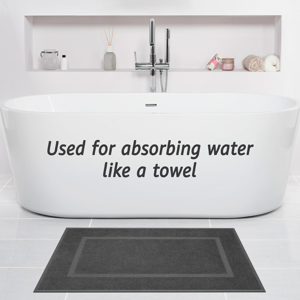American Soft Linen Bekos 100% Cotton Bath Mat Set, 2 Piece 20x34 inches Wholesale Bath Rugs for Bathroom