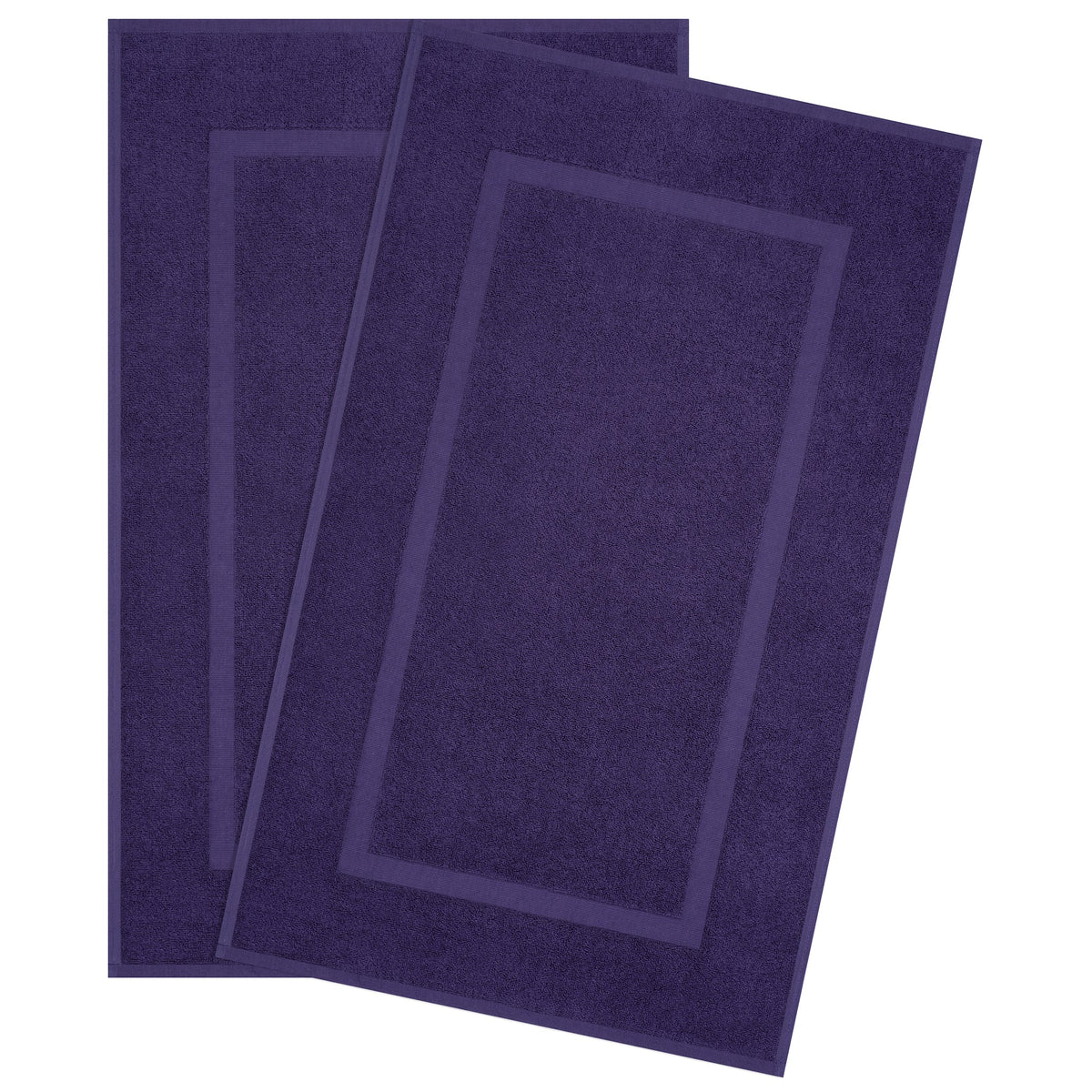 American Soft Linen Bekos 100% Cotton Bath Mat Set, 2 Piece 20x34 inches Wholesale Bath Rugs for Bathroom