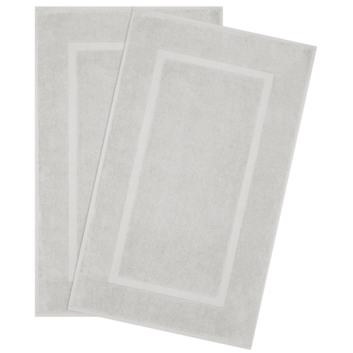 American Soft Linen Bekos 100% Cotton Bath Mat Set, 2 Piece 20x34 inches Wholesale Bath Rugs for Bathroom