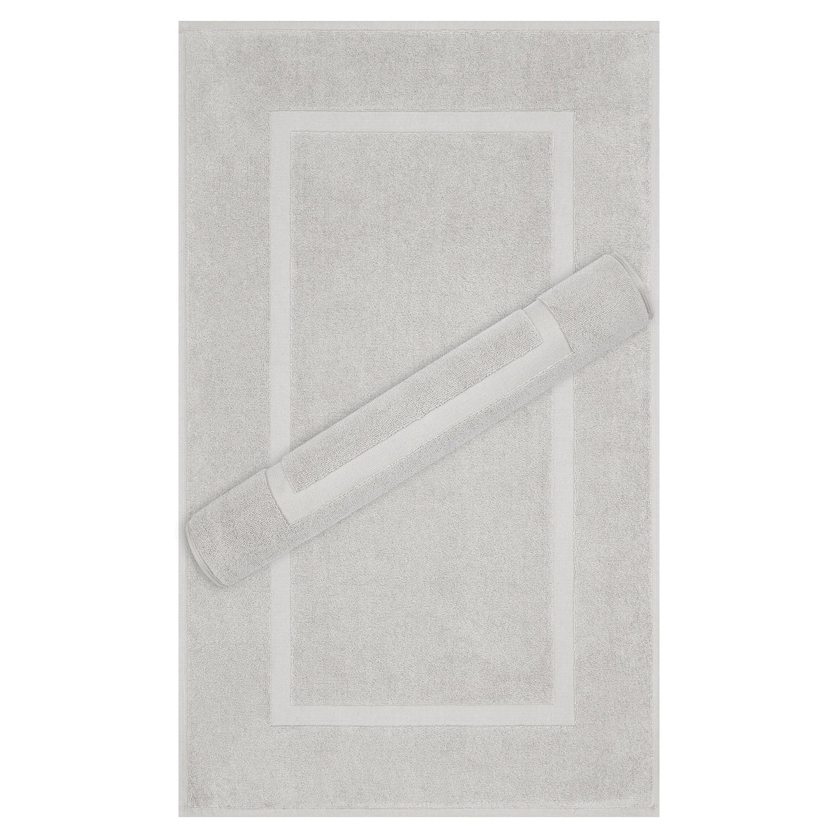 American Soft Linen Bekos 100% Cotton Bath Mat Set, 2 Piece 20x34 inches Wholesale Bath Rugs for Bathroom