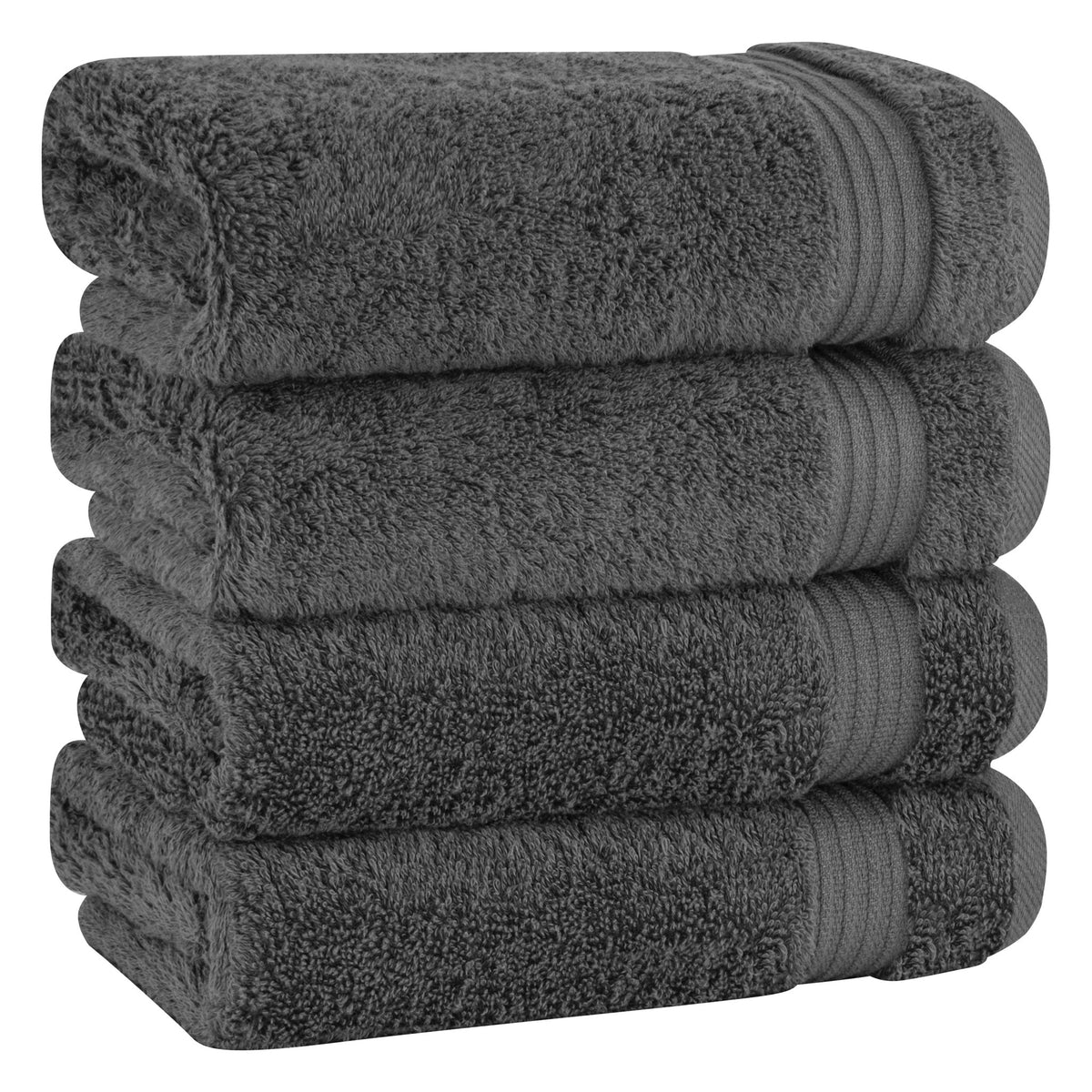 American Soft Linen Bekos 100% Cotton Turkish 4-Piece Hand Towel Sets, Wholesale Luxury Hand Towels