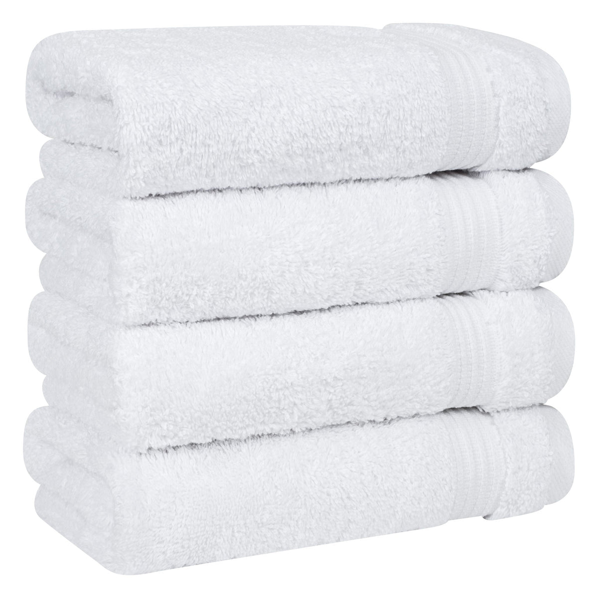 American Soft Linen Bekos 100% Cotton Turkish 4-Piece Hand Towel Sets, Wholesale Luxury Hand Towels