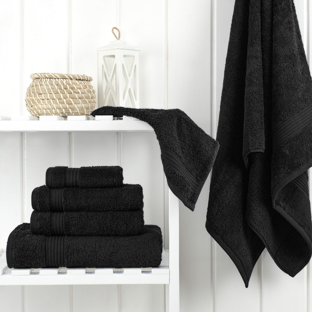 American Soft Linen Bekos 100% Cotton 6-Piece Turkish Bath Towel Sets, Wholesale Luxury Bath Towels