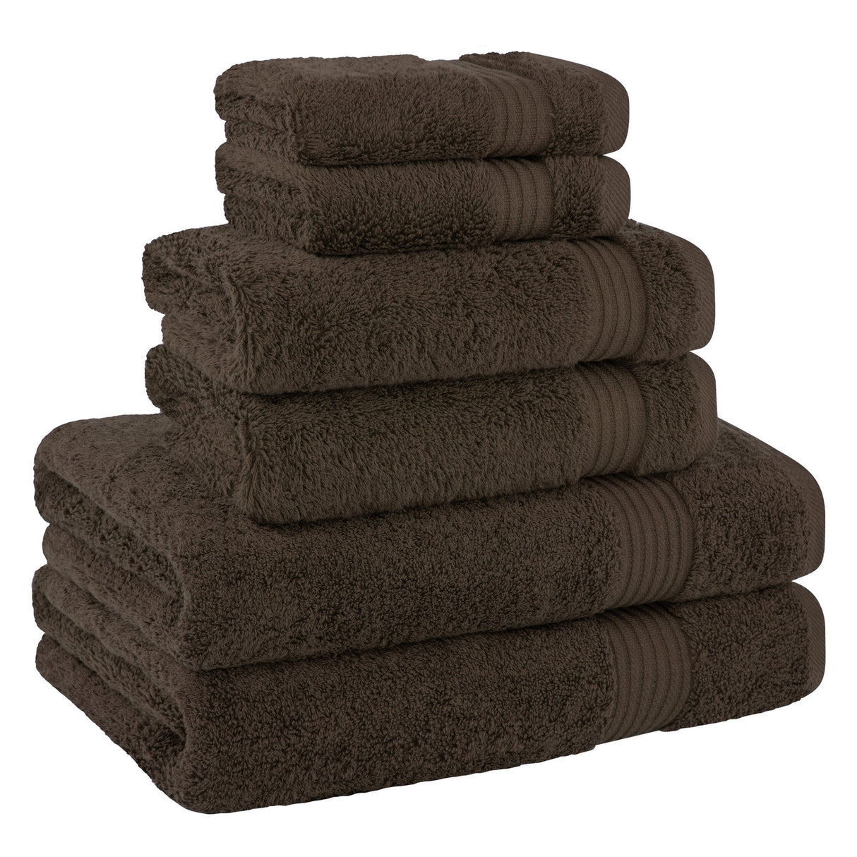 American Soft Linen Bekos 100% Cotton 6-Piece Turkish Bath Towel Sets, Wholesale Luxury Bath Towels