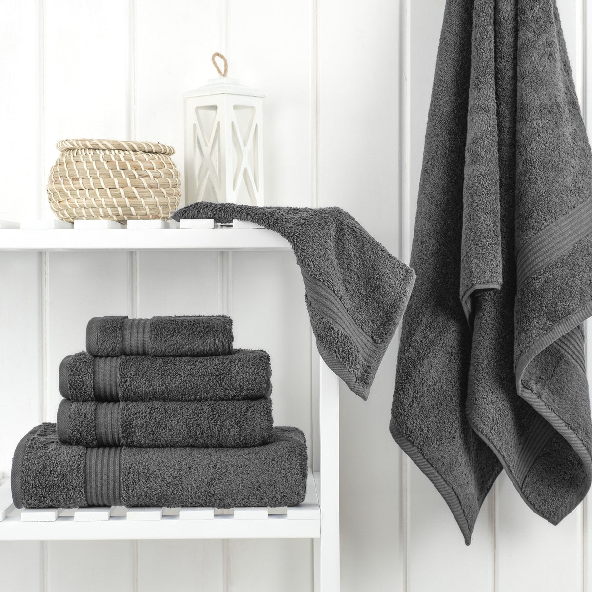 American Soft Linen Bekos 100% Cotton 6-Piece Turkish Bath Towel Sets, Wholesale Luxury Bath Towels